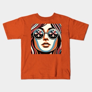 Hippie Chick Kids T-Shirt